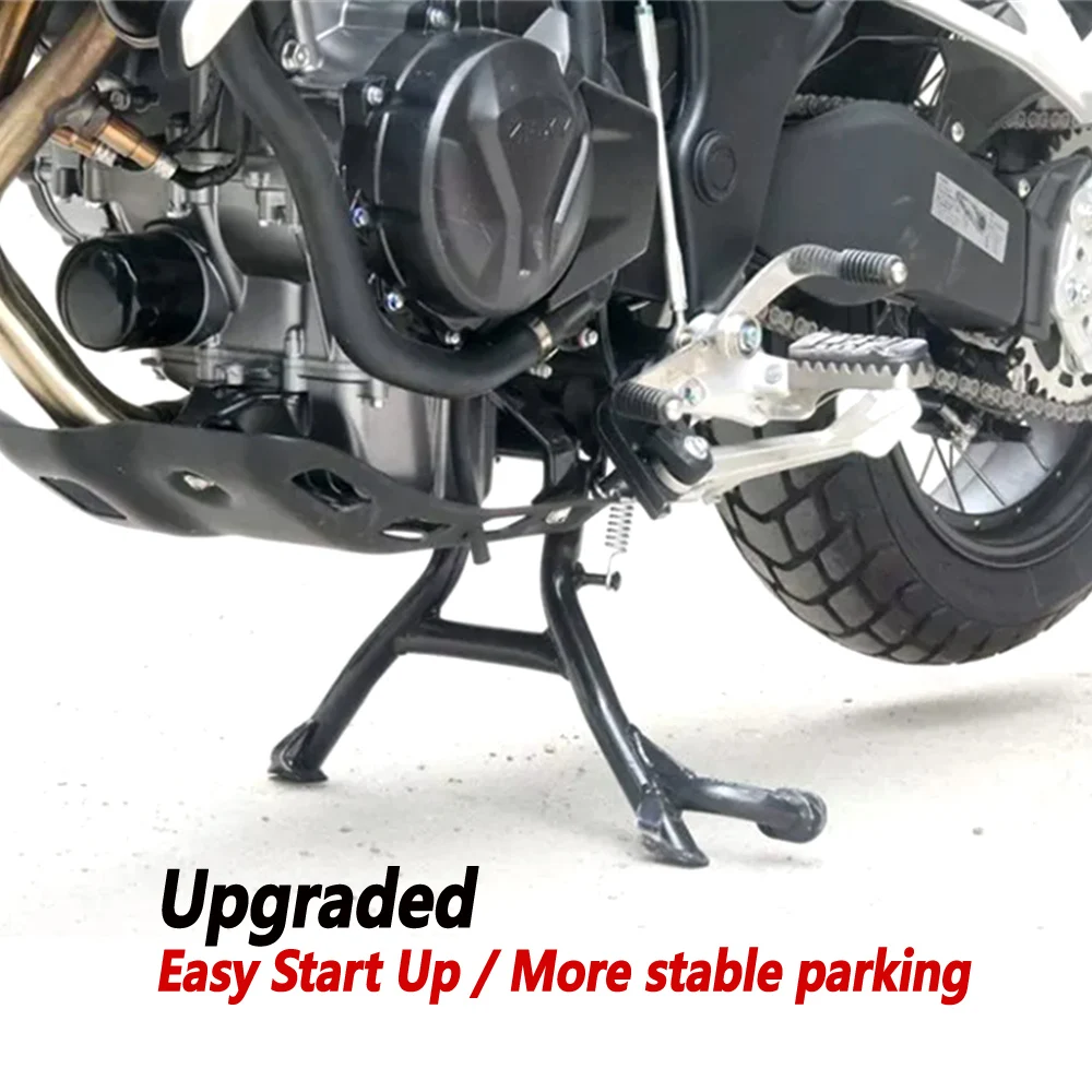 For Kove 400F Scrambler Large Support Modification Colove veloce 400F Thickened Upgraded Mid Support Large Pedestal Parking Rack