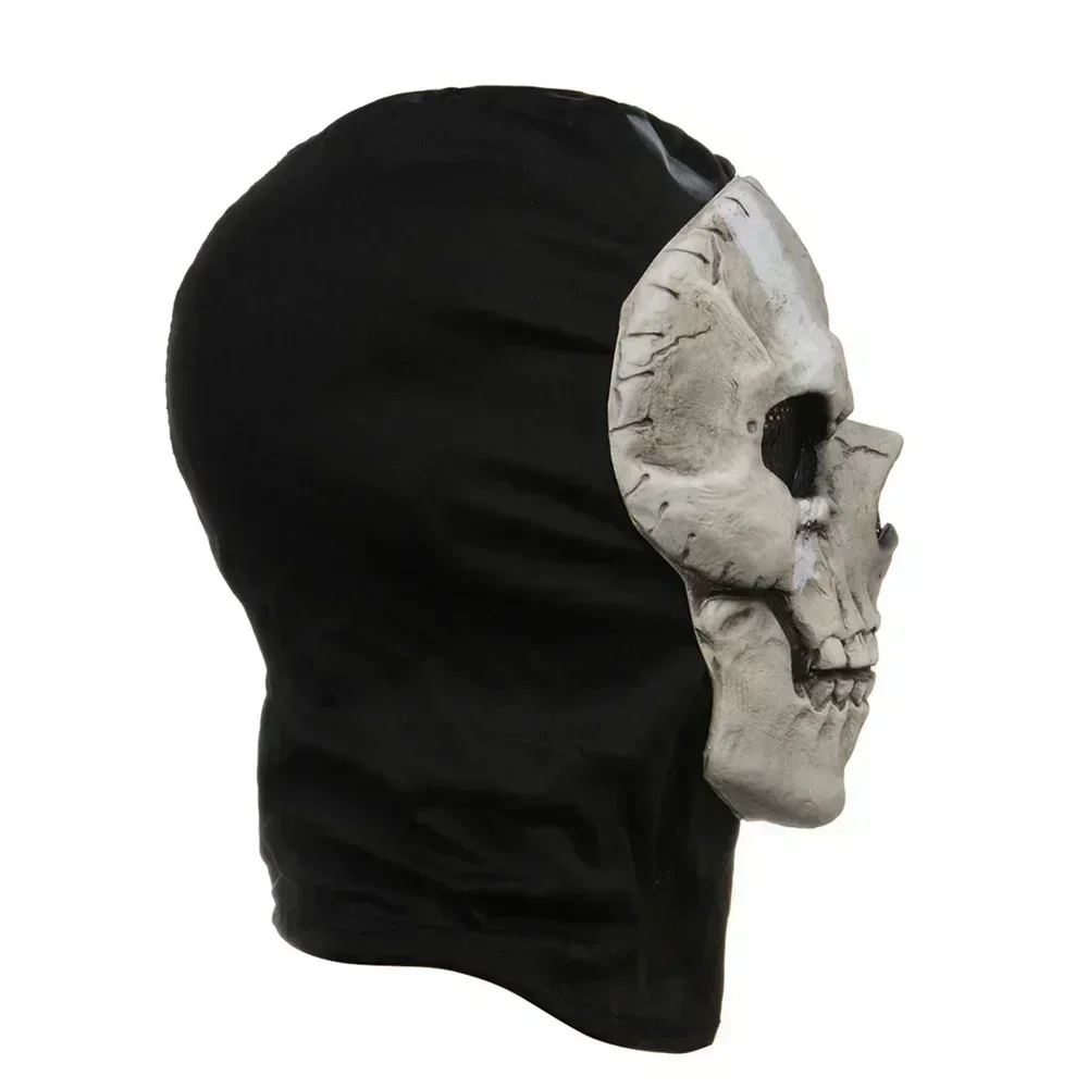 Halloween Horror Ghost Skull Mask Call of Duty MW2 Latex Headgear Helmet Cosplay Perform Party Masquerade Prop Skeleton Masks