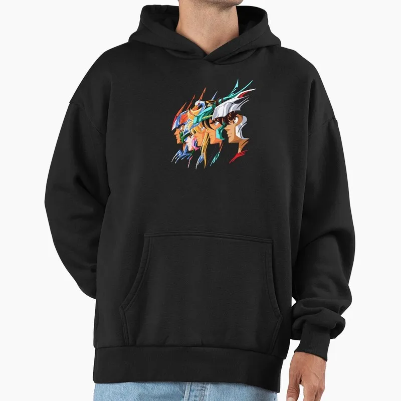 Kagaku Ninja-Tai Gatchaman Science Ninja Team Fleece Pullover Hoodie Vintage 70s Anime Battle of the Planets G-Force Fan Tops