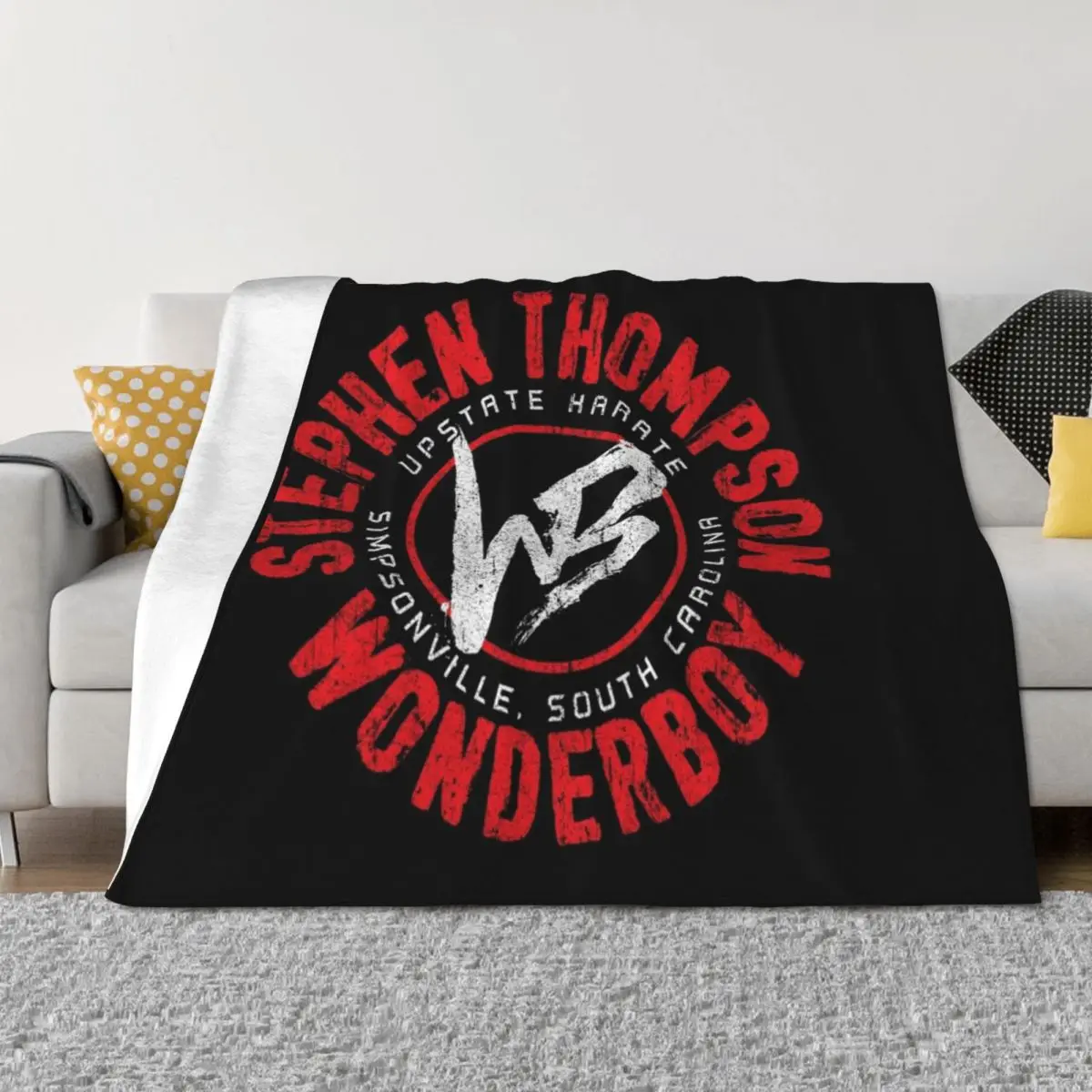 

Stephen Wonderboy Thompson Throw Blanket Soft Plush Plaid Beautifuls For Decorative Sofa Loose Blankets