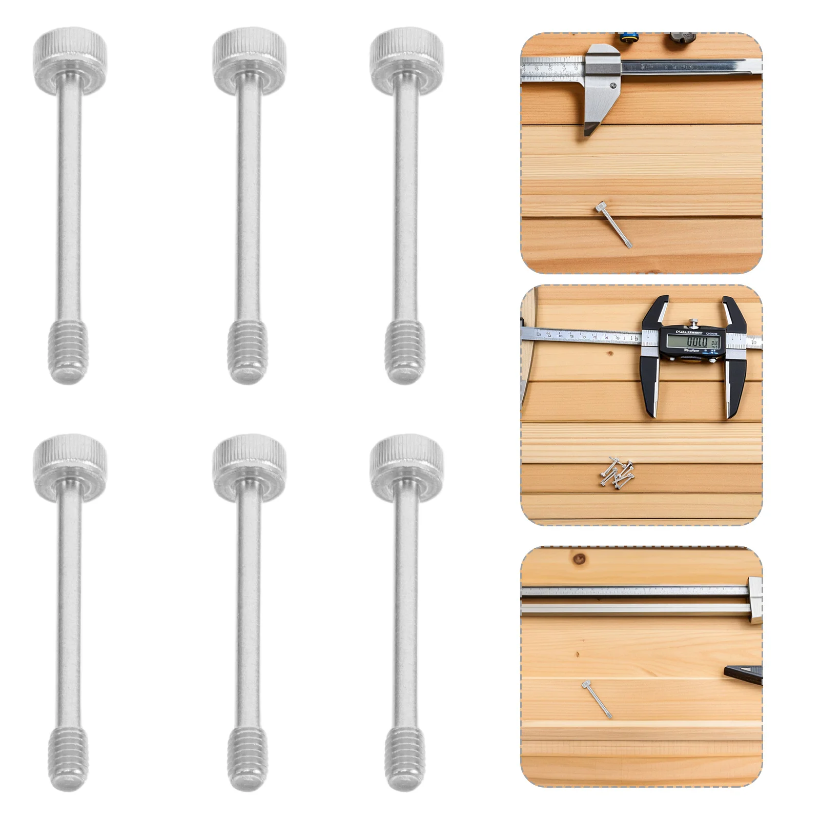 

10Pcs Stainless Steel Hex Nuts Self-Locking M3x25 Anti-Loosening Screws Bolts Set High Construction Hardware