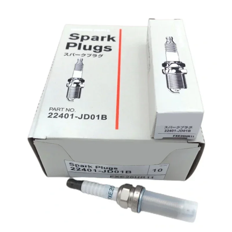 22401 JD01B FXE20HR-11 Iridium Spark Plug for NISSAN NOTE MICRA NV200 QASHQAI TEANA RENAULT FLUENCE CLIO KOLEOS MEGANE SCENIC