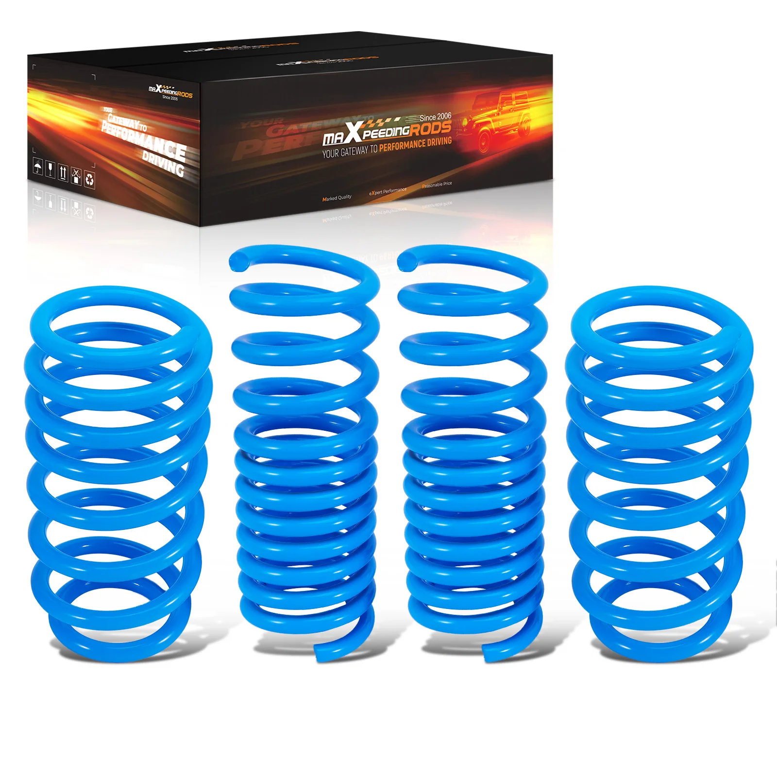 

Front and Rear Lowering Springs | For Dodge Charger 2011-2023