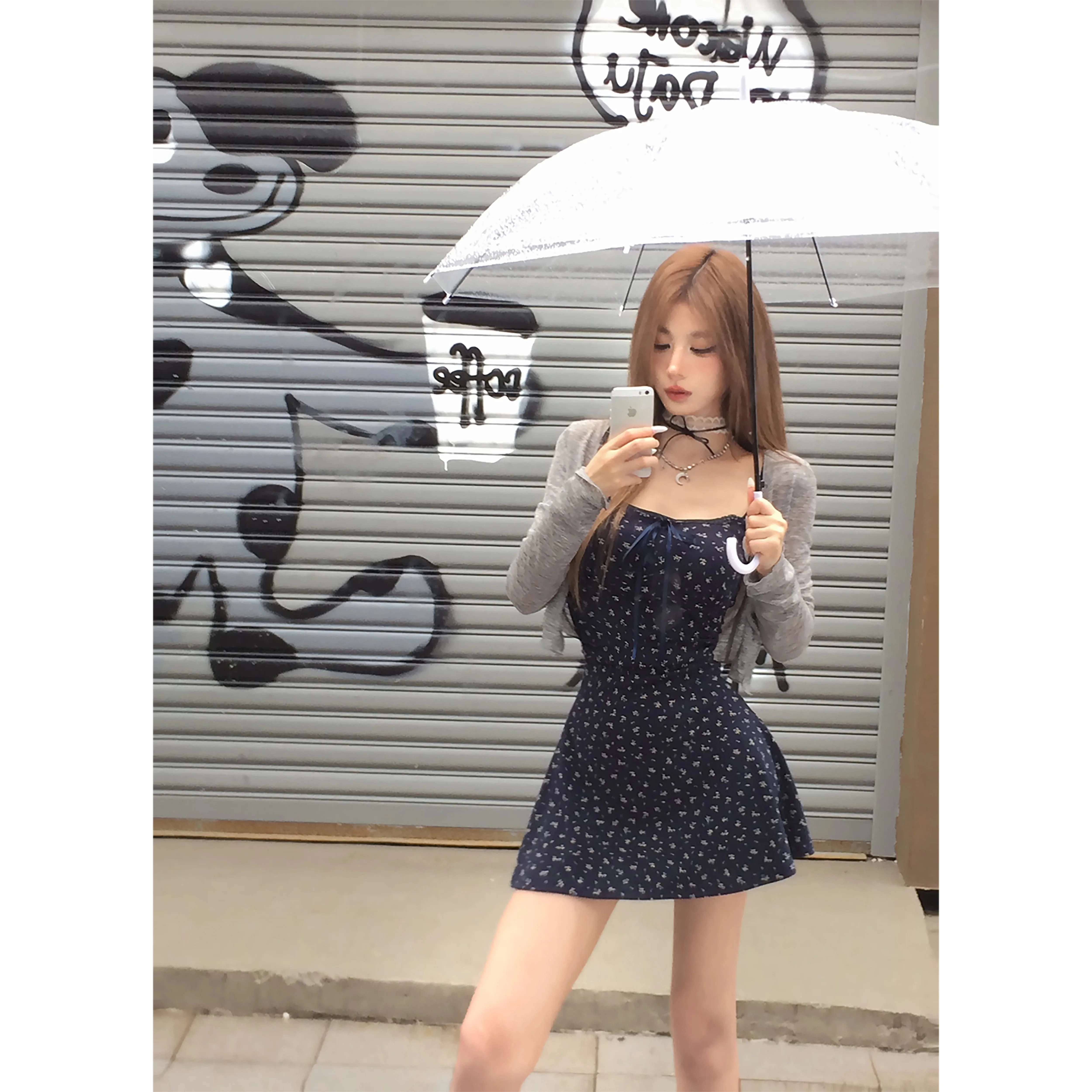 Kleider, ärmellos, für Damen, niedlich, Party, Herbst, Cordmischung, kariert, breites Revers, Grenzen, ländliche Freizeit, adrette, literarisch, einzigartig, würzig