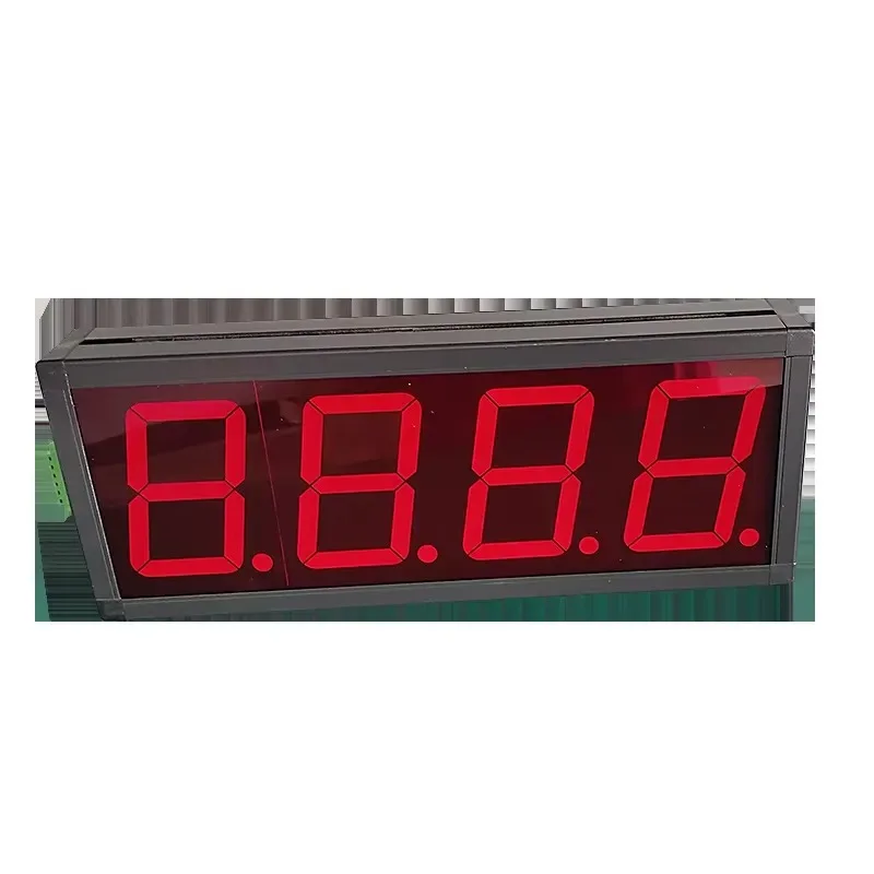 Custom LED Digital Display 3/5/8/12 Inch Modbus ASCII Large Screen RS232 RS485 TTL 0-20mA 0-10VDC Analog Digital Programmable