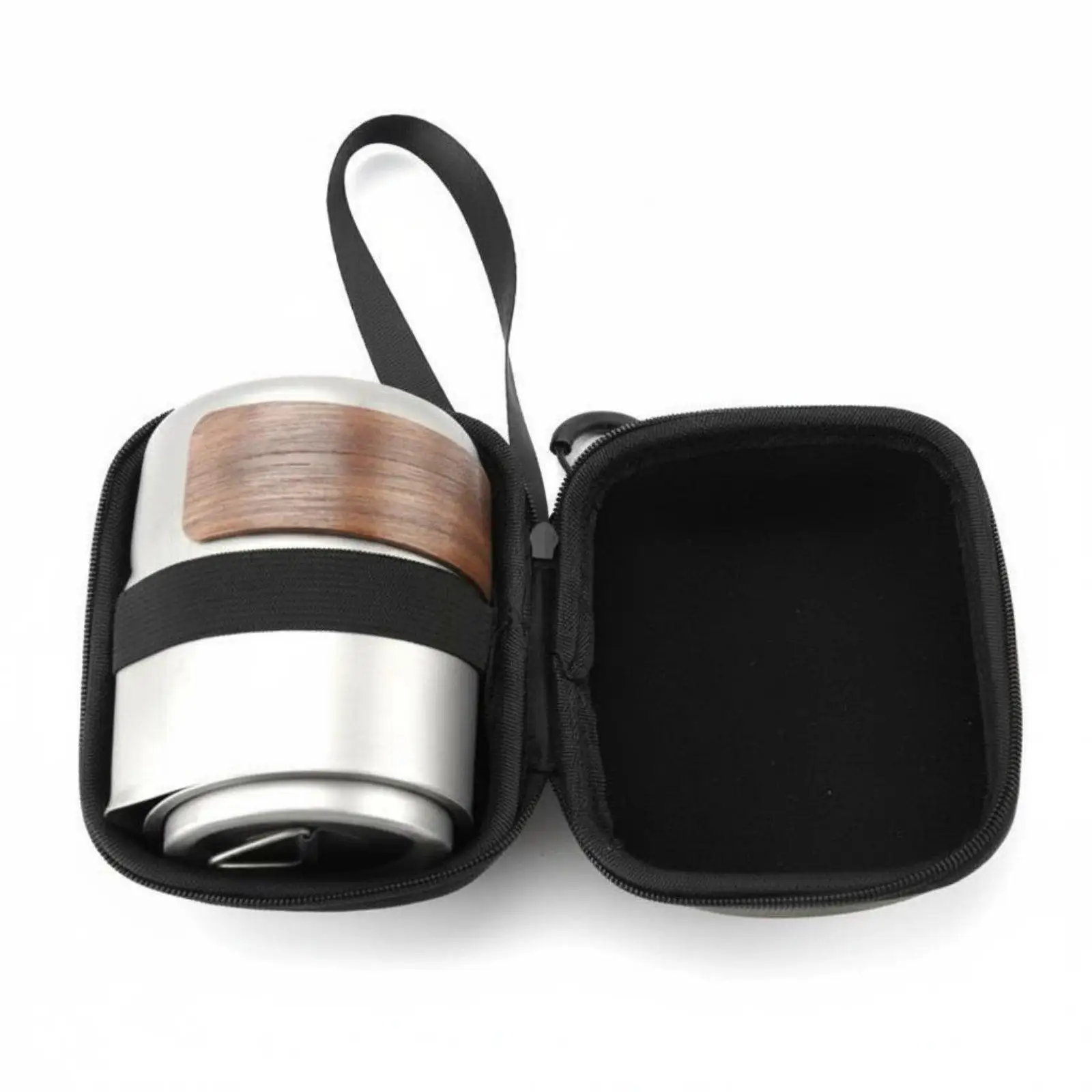 Tea Set Double Wall Cups Integrated Filter for Outdoor Travel