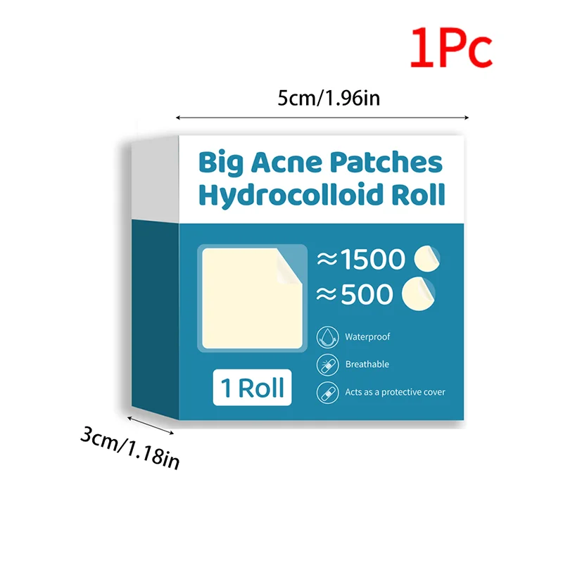 *1Pc Hydrocolloid Roll For Wound Care Hydrocolloid Patch Bandages With Self-Adhesive, Bed Sore Bandages, Highly Absorbent