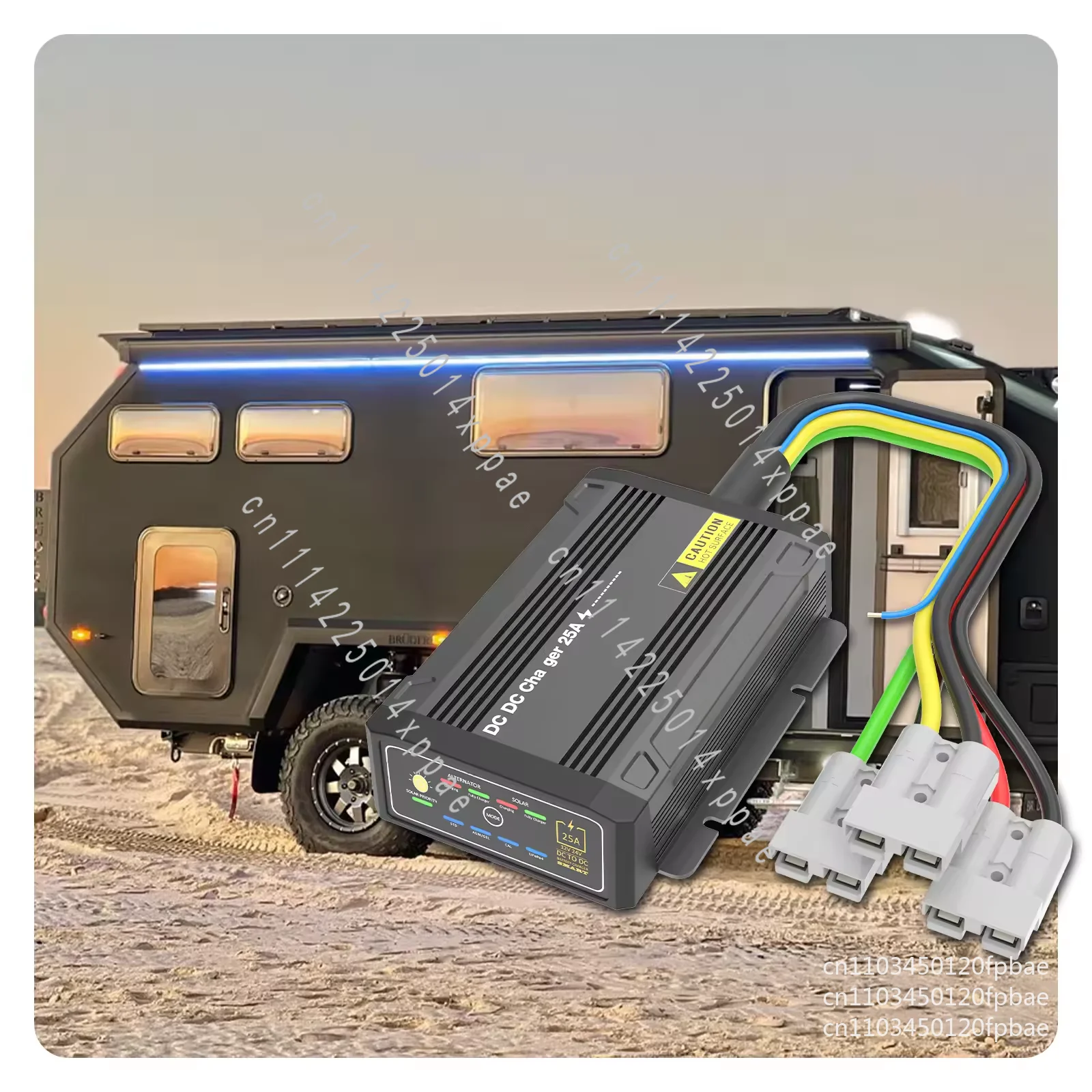 DC To DC Charger 12V 24V Vehicle 25A 40A Caravan Campervan Trailer Camper Van RV Battery Solar Charger