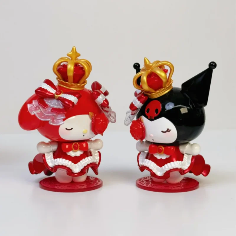 

Presale New Sanrio Characters The Night Of Rose Series Blind Box Kawaii Action Figure Desk Decor Ornament Collectible Gifts