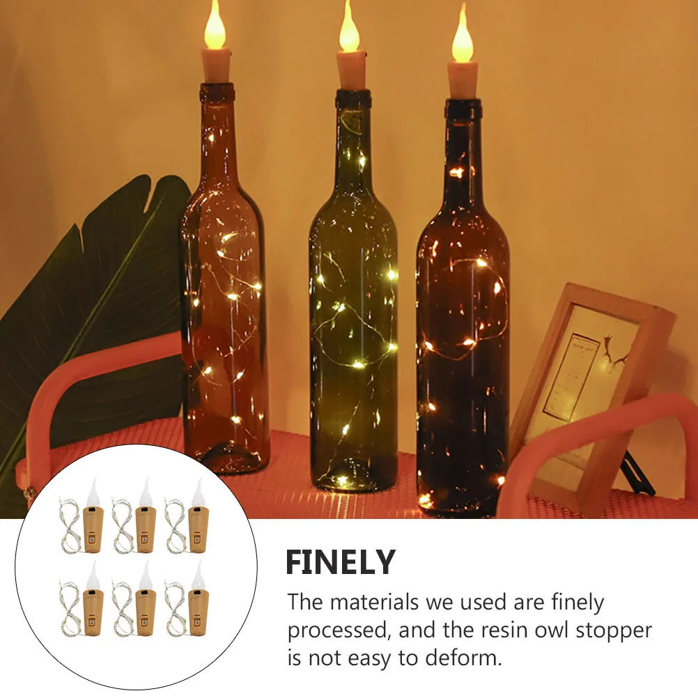 6 szt. Lampki sznurkowe do but – Decor Lighting Cork recenzja i cena