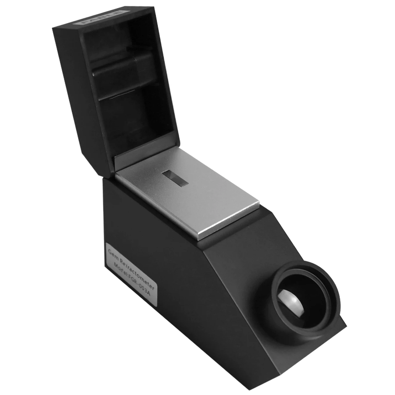 LED Gem Refractometer with Monochromatic Light Filter for Gemstone Refractive Index Testing