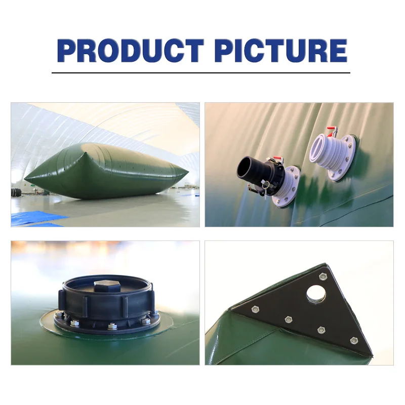 10000 Liter  UV Rain Water Storage Tank PVC Tank 10m3 Bag Type Cistern Farm Water Tank Irrigation 5000 L