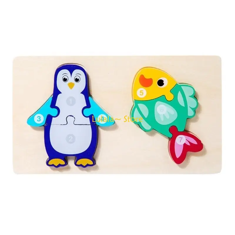 Y4QA Wooden Toddler Puzzles for Kids for Toddlers Puzzle Education