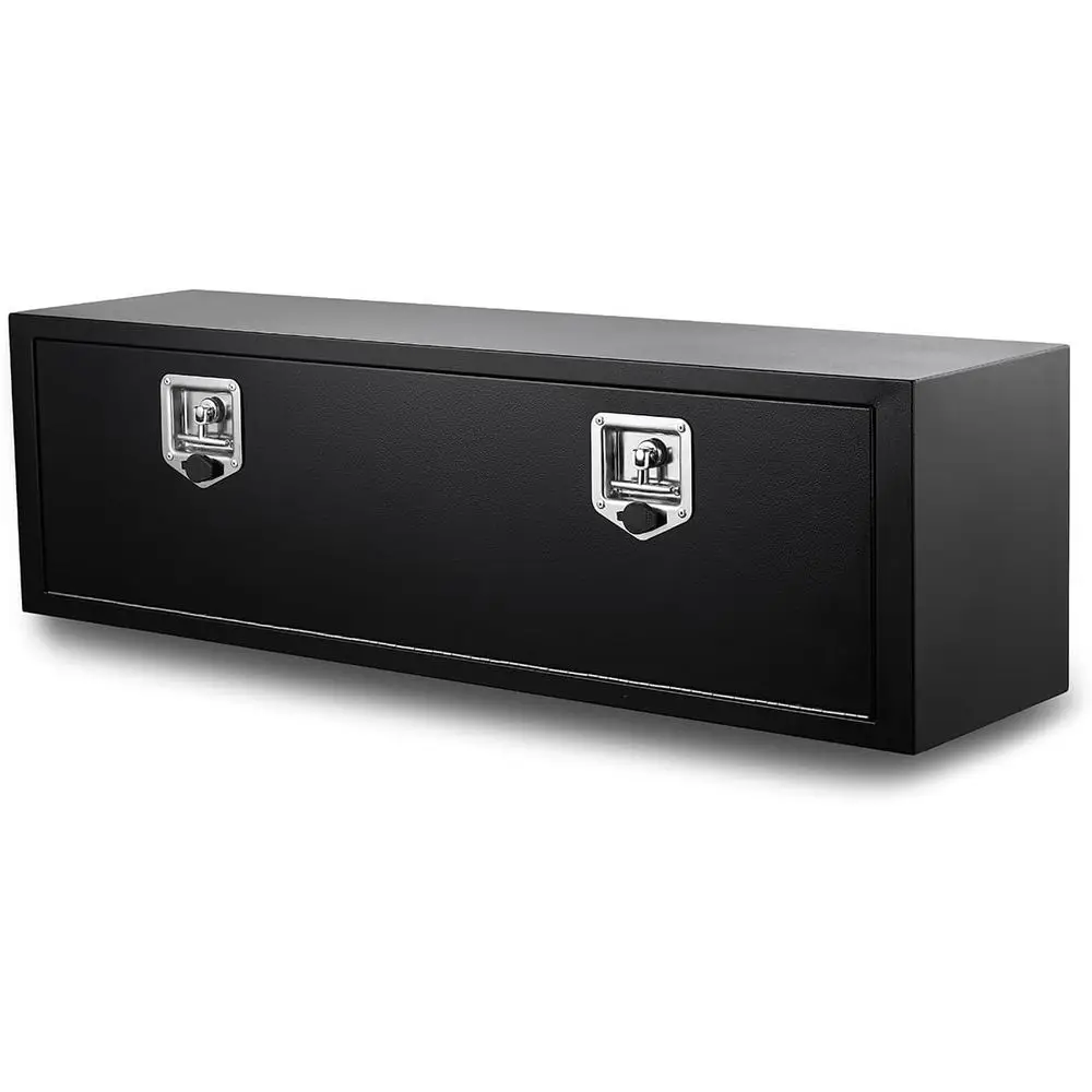 

Heavy-Duty 48 Underbody Tool Box with T-Handle and Keys for Trucks, Utility Vehicles, and RVs