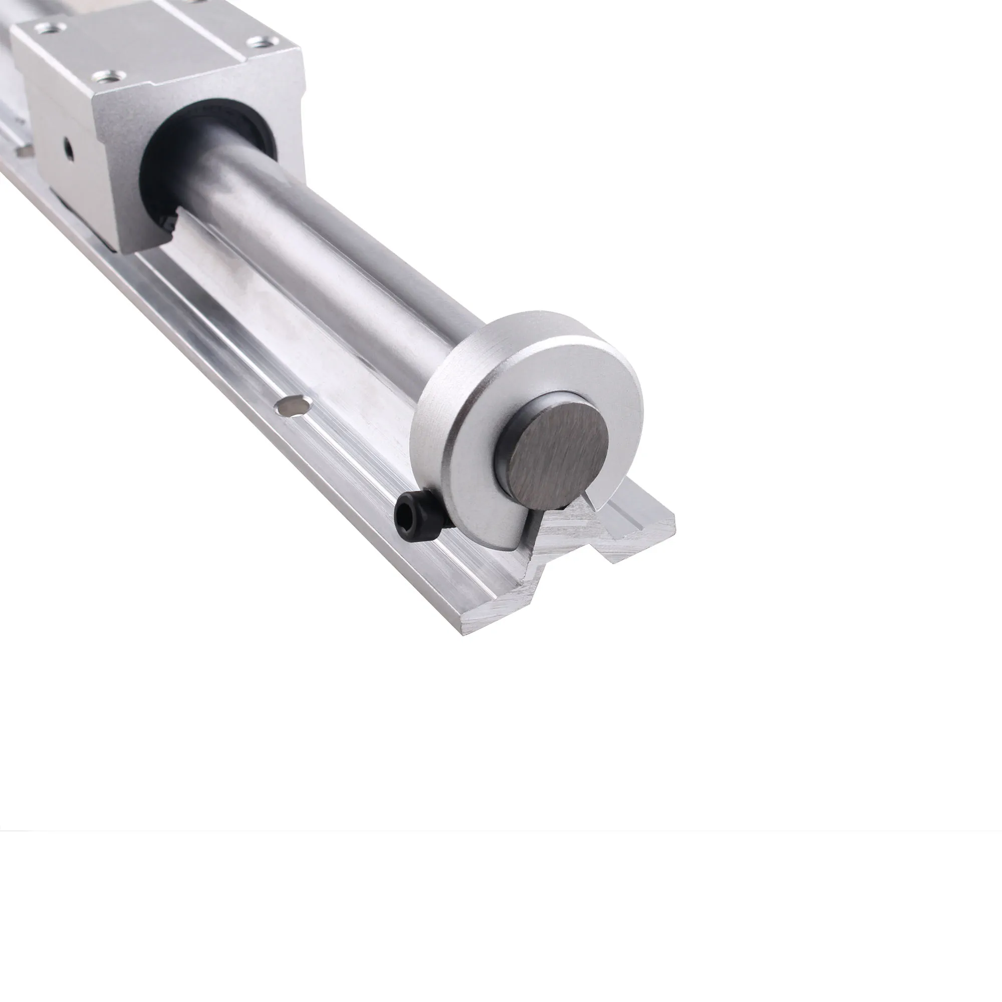 SBR12 SBR16 Linear Rail Bearing STOP COLLAR 4pcs ขนาดใหญ่เปิดแหวนคงที่สําหรับ CNC 3D ชิ้นส่วน SBR12 16 20 มม.