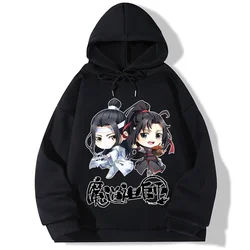 Fashion Hoodie Anime Mo Dao Zu Shi Wei Wuxian Funny Hoodies Hip Hop Women's Sweatshirts Unisex Streetwear Harajuku Clothing Tops