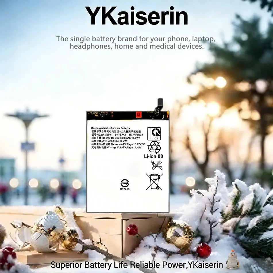 

Аккумулятор SNYSAC5 с длительным сроком службы для мобильных телефонов Sony Xperia 10 III (SO-52B, SOG04, XQ-BT52, A102SO) 4500 мАч