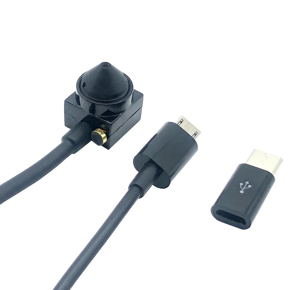 2 MP 95 °   Zero Distortion Webcam 30FPS USB-Kameramodul 1080P Mini CCTV Android Typ-C-Schnittstellenmikrofon