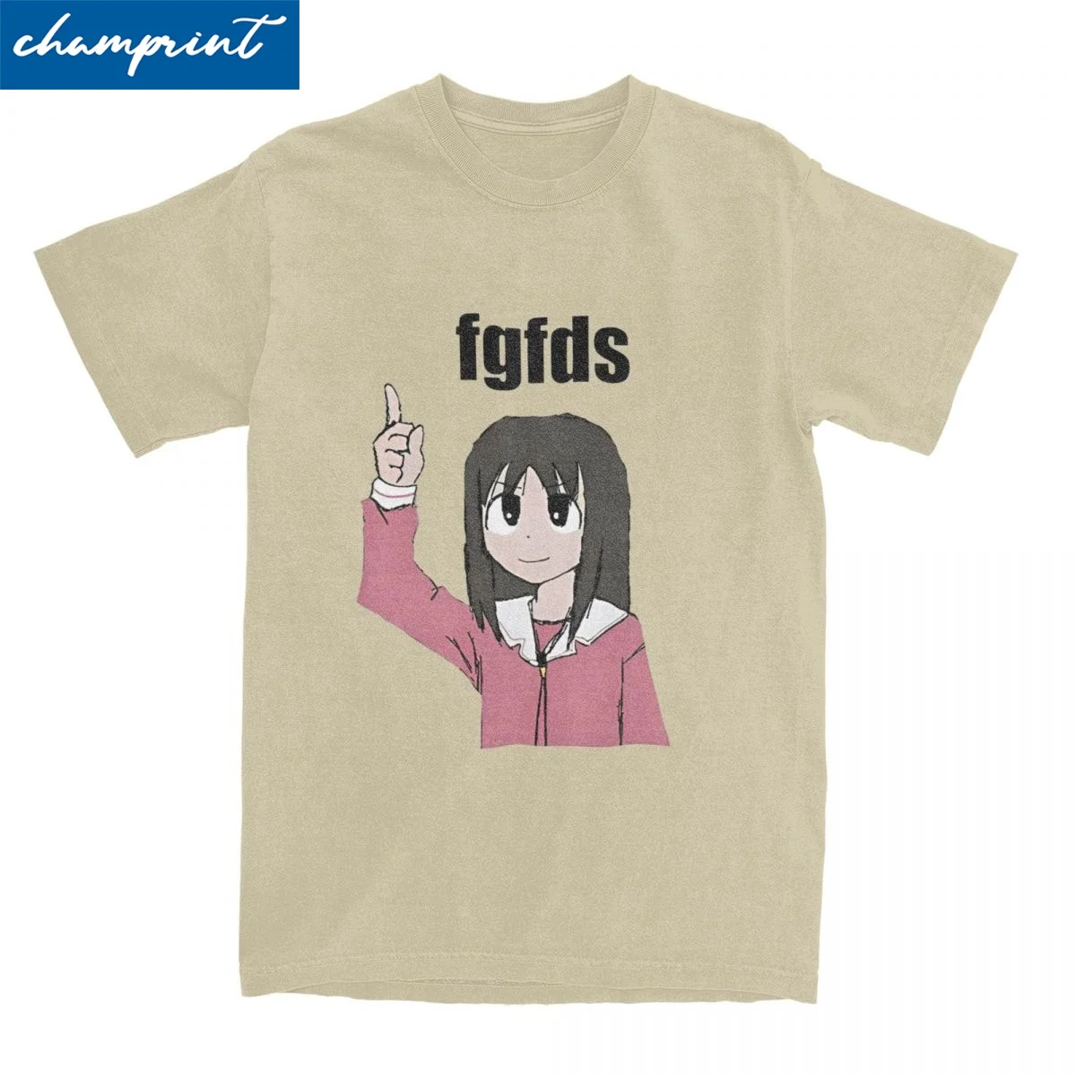 Men Women Osaka Autistic Fgsfds T Shirts Funny Kawaii Ayumu Anime Azumanga Daioh Cotton Clothing Short Sleeve Tees T-Shirt