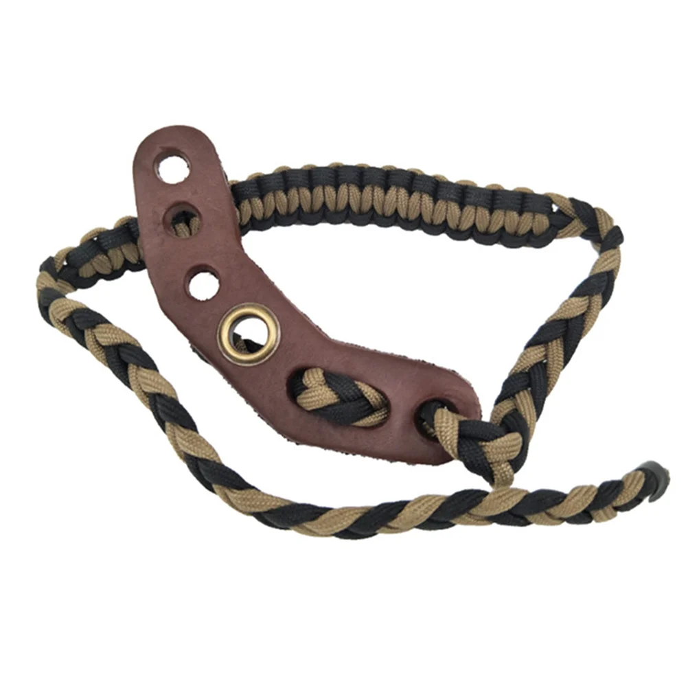 

Archery Compound Bow Adjustable Braided Cord Bow Wrist Sling Strap for Hunting Practice Sports Accessories Sling Strap