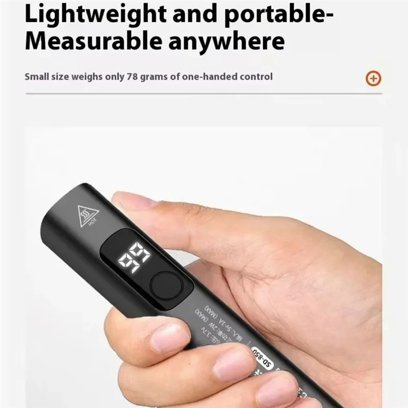 

ABFI Handlamp USB Rechargeable Flashlight UV Fluorescent Agent Detection Light Lamp For Pet Urine Stain Detection