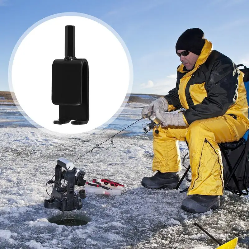 Ice Attachment Tool Ice Stake Drill Adapter Quick And Easy Ice Insert Sewing Attachment For Set Up Ice Fishing Shelter Tent