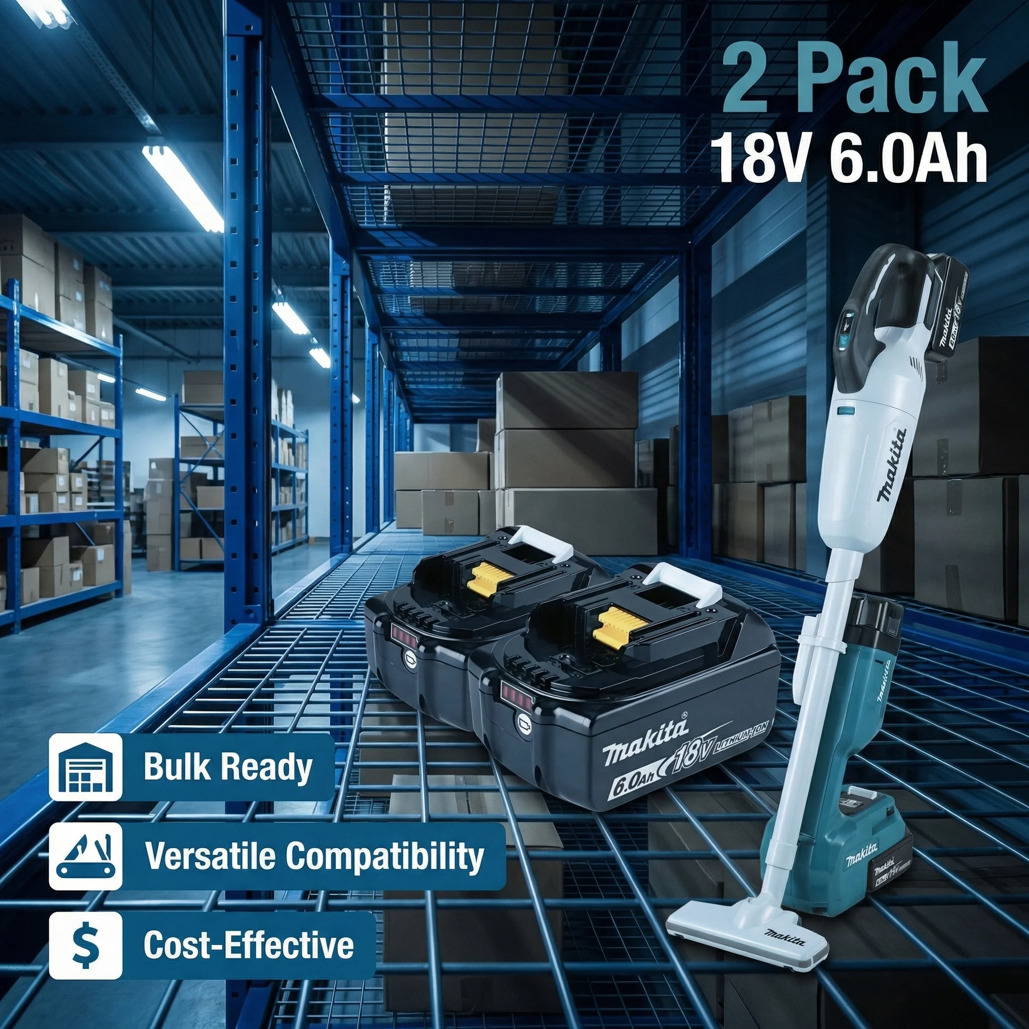 

Оригинальный литий-ионный аккумулятор BL1860 18В 6.0Ач с зарядным устройством для электроинструментов Makita 18В LXT400 BL1850 BL1860B BL1880, замена.