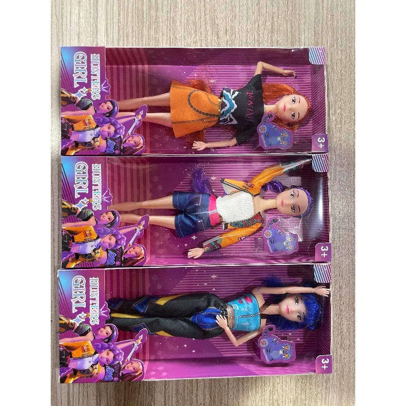 المبيعات الساخنة وصول جديد Kpop شيطان هنتر الفينيل شخصيات دمية لعبة الجماعية كبيرة للزينة زخرفة أفضل الحاضر