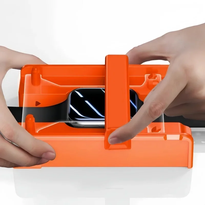 Простая установка комплекта защиты экрана для Apple Watch Ultra3-2-1 49 мм42 мм-46 мм iwatch Series 11-10-9 8 7 44-45 мм мягкая керамическая пленка