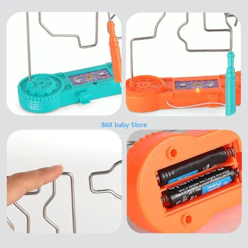 29ee Giáo dục Khoa học Đồ chơi chạm Điện Điện Maze Trò chơi cho phát triển trí tuệ Tương tác trẻ
