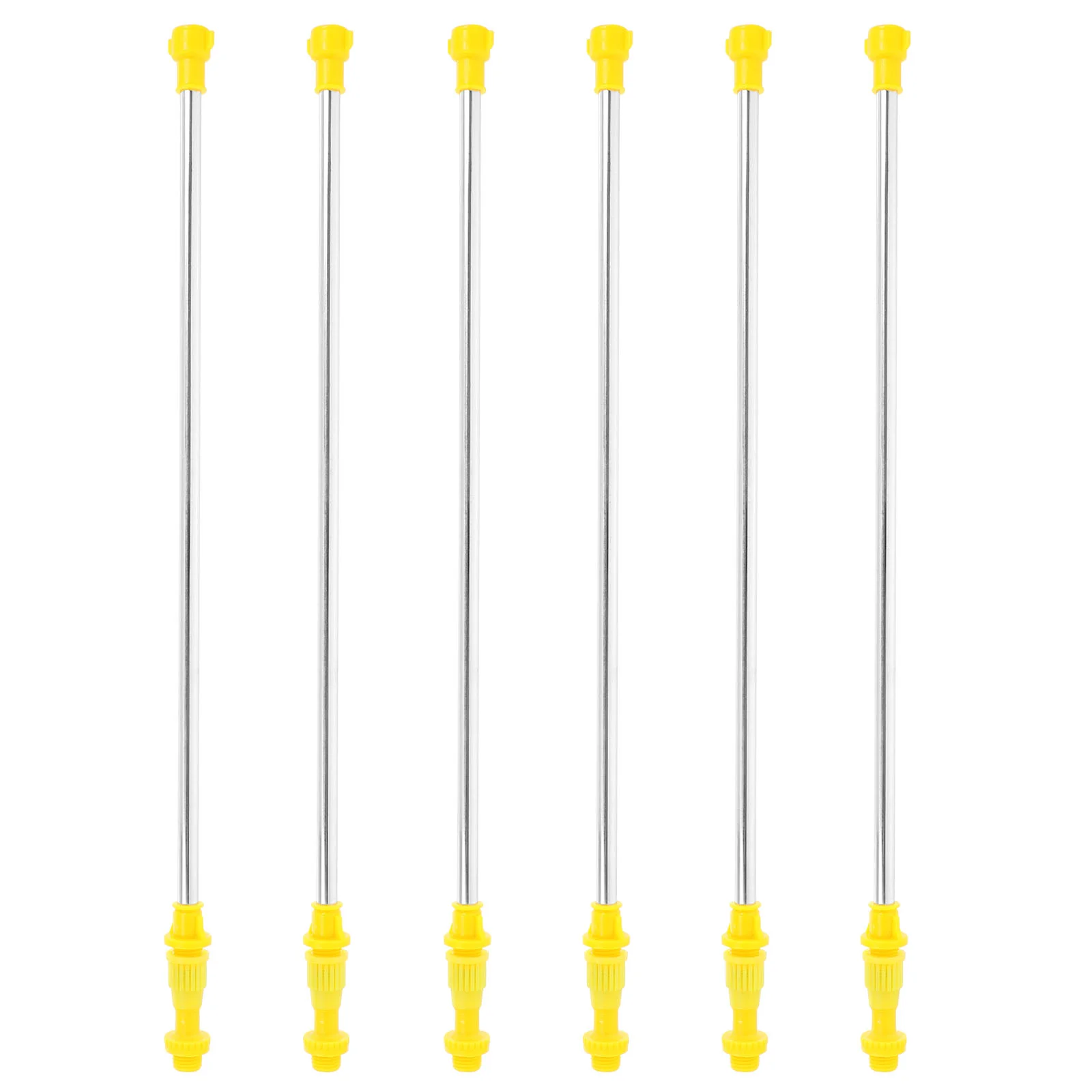 

6 Pcs Sprayer Accessories Stainless Steel Boom Hose Wand Telescopic Pole Washing Long Rod Watering Nozzle Plastic