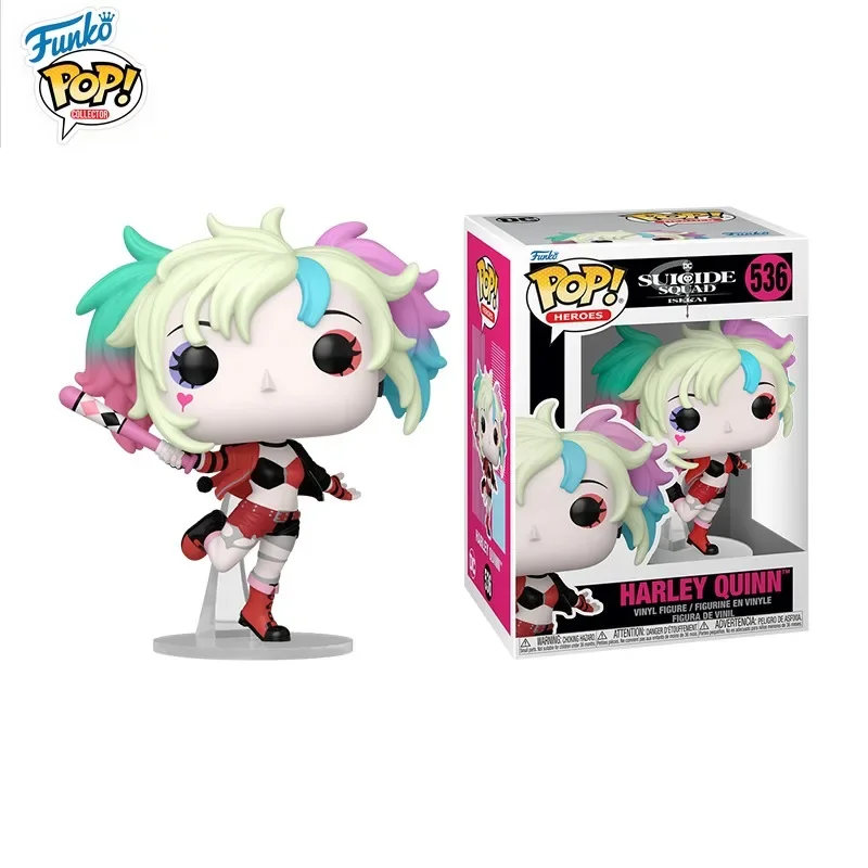 Funko POP الأصلي فرقة الانتحار أنيمي الشكل هارلي كوين جوكر ألعاب شخصيات الحركة للبنين بنات هدية تحصيل الحلي