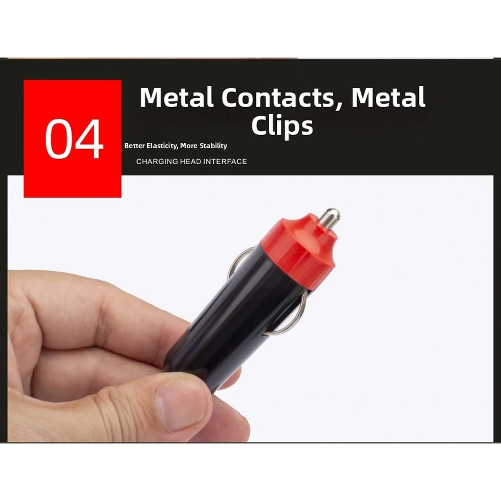 Car Charging Car Power Charger Waterproof Car Power Cable Car Charger 60W Power Output ABS Engineering Plastic