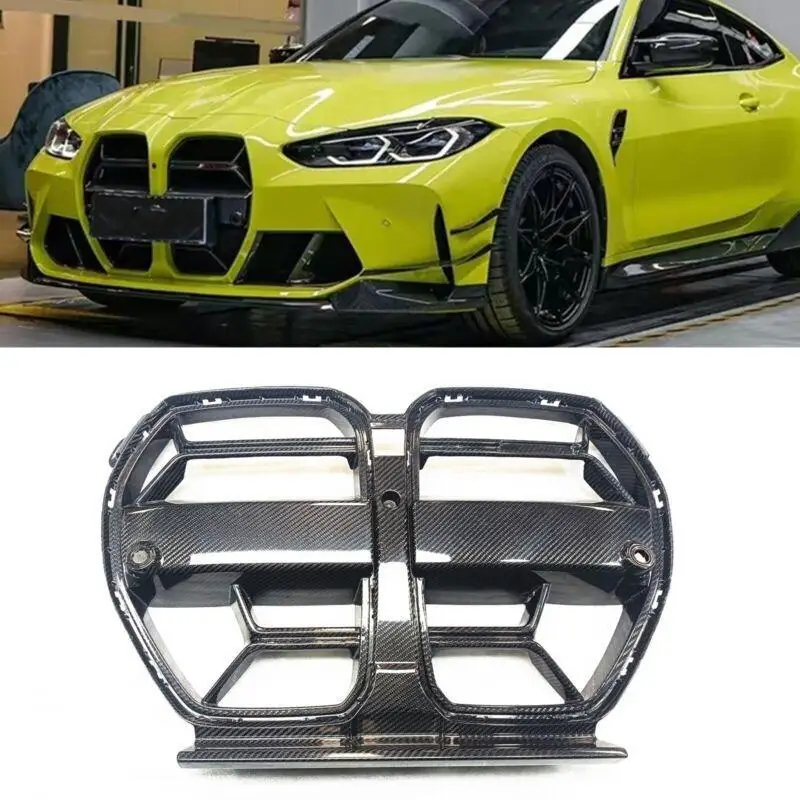 

For BMW M3 G80 M4 G82 G83 2021-2024 Car 1PC Front Bumper Grille Radiator Grille