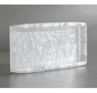 Pearly Transparent Bathroom Accessories Set 16
