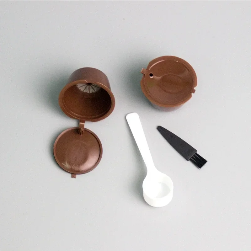 1Pcs Reusable Coffee Capsule Kits for Nescafe Dolce Gusto Machine Refillable Capsules Pod Compatible Filter Cups Dispenser