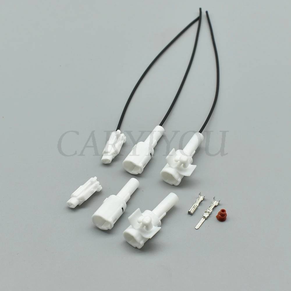 1 kit 6187-1171 6180-1181 Male Female Sumitomo MT090 type 1 Pin Housing White Car Electrical Wire Connector Plug