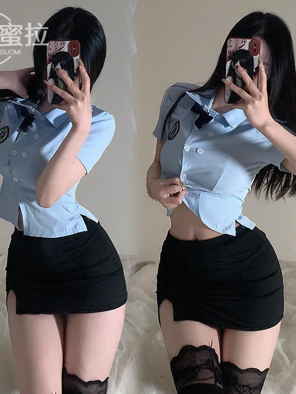 sexy lingerie female professional suit role-playing student tight fitting uniform seductive teacher cute outfits for women WJ0F