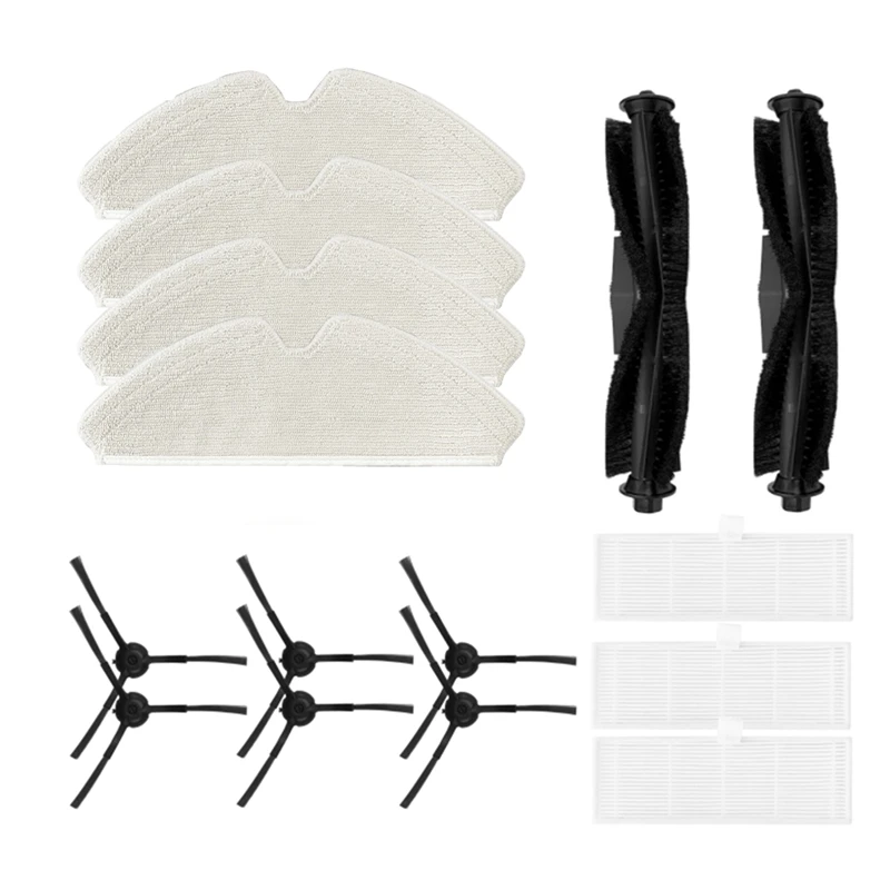 Promotion!For Proscenic M7 Pro / Kyvol Cybovac S31 / HONITURE Q6 / Uoni V980 Plus Robot Vacuum Spare Parts Main Side Brush Filte