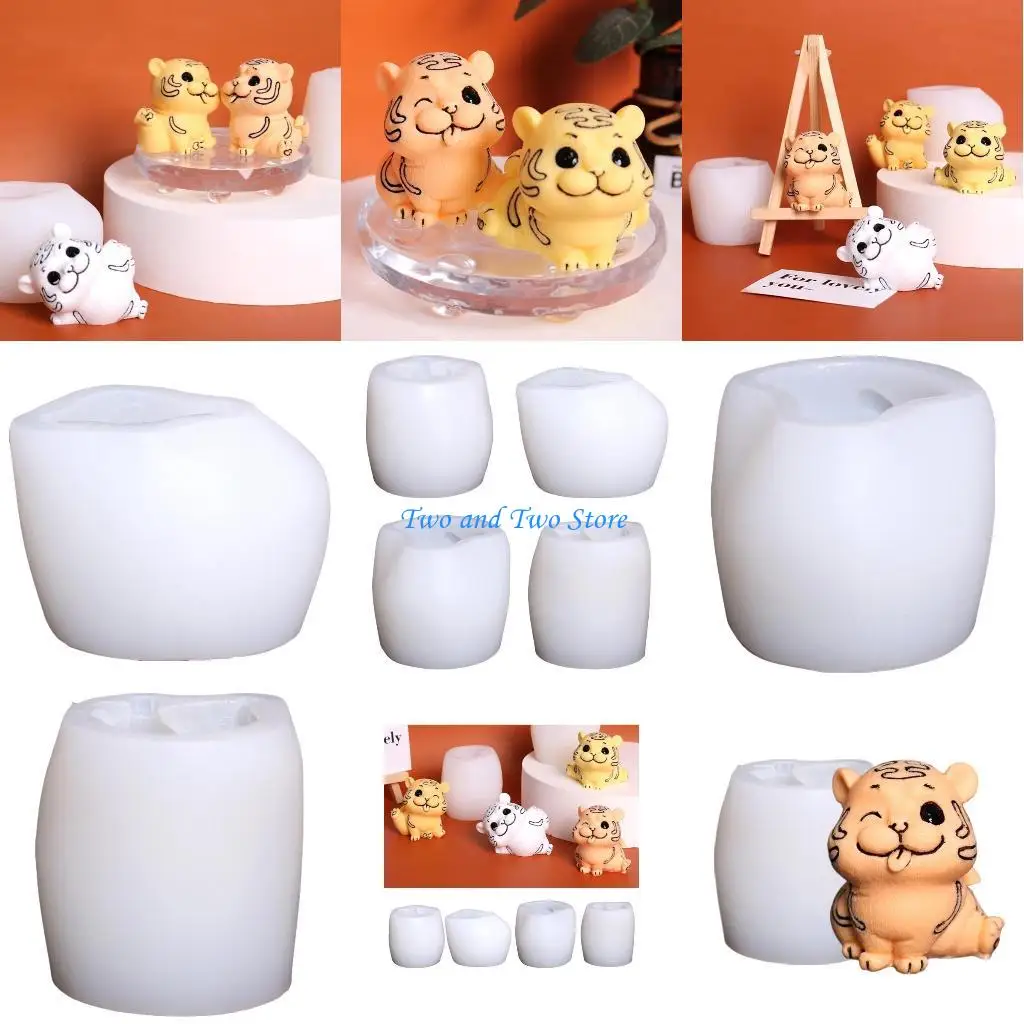 

HX6F Animal Molds Desk Decor Moulds Making Soap Ornament Mold DIY Crafts