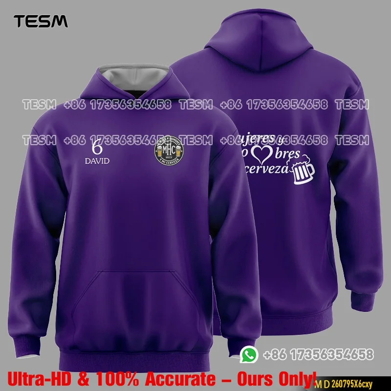 Family Matching Fleece Hoodies 3D Printed Purple Pullover, Spring Autumn Casual Sports Outerwear Parent-Child Hooded Coat