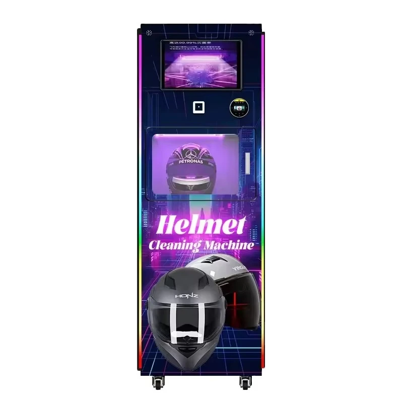 

Customized Portable Helmet Cleaning Machine Compact Electric Helmet Cleaner Space Saving Easy Operation For Garage Use