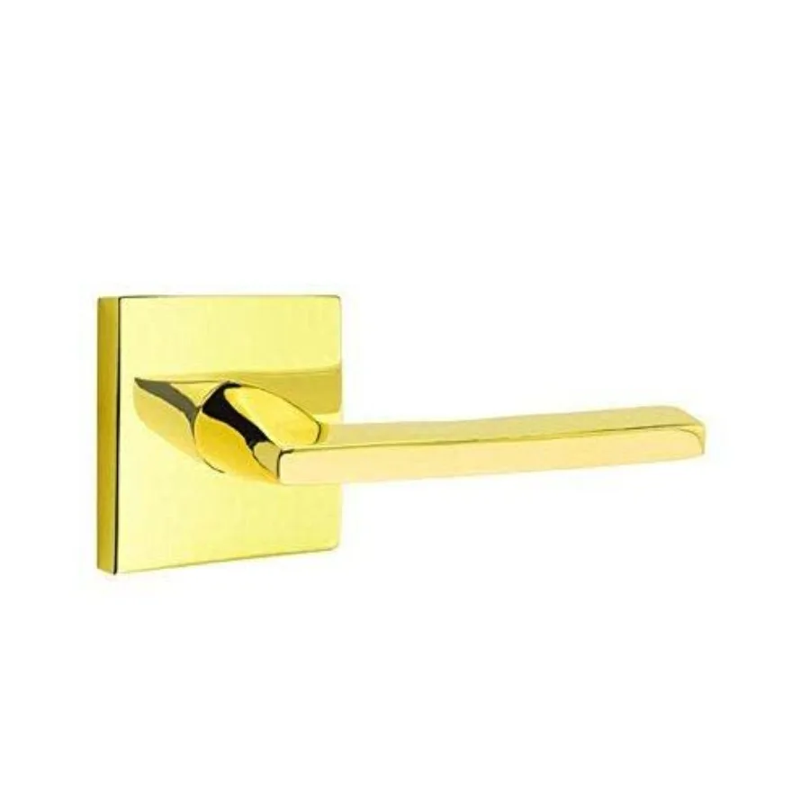 مجموعة الخصوصية المربعة مع رافعة هيليوس لتركيب اليد اليمنى، لمسة نهائية من النيكل المصقول مثالية لآمنة وأنيقة