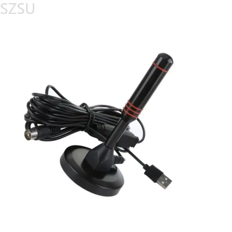 SZSU High Gains Amplifiers Digital Antennas Mount Double Frequency Reception 80km Ranges Improved