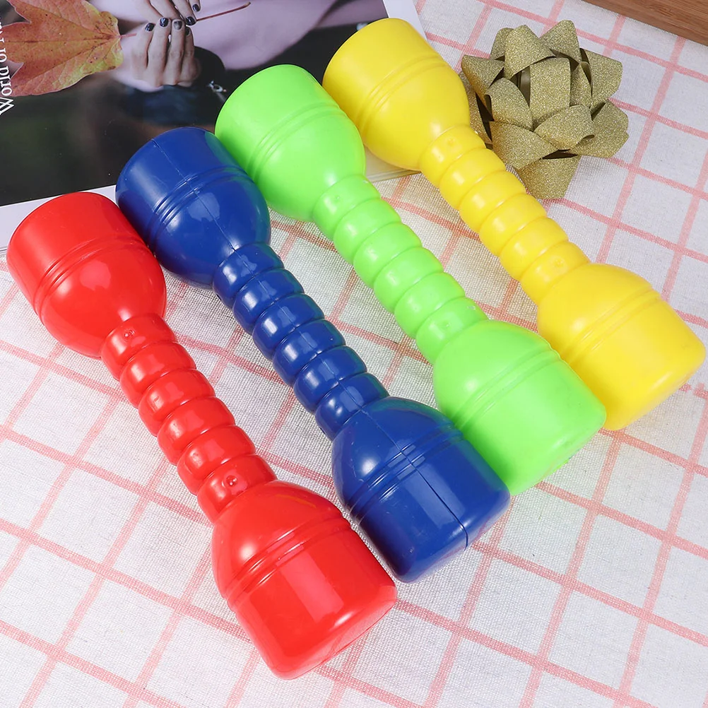 

4 PCS Mini Toys Children's Dumbbell Barbells Small Dumbbells Exercise Sports for Kindergarten Fitness