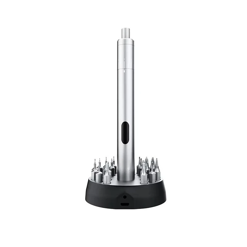 Repair Tool Electric Screwdriver with 24 Position Convenient Maintenance Screwdriver for Mobile Phone Watch Camera Laptop