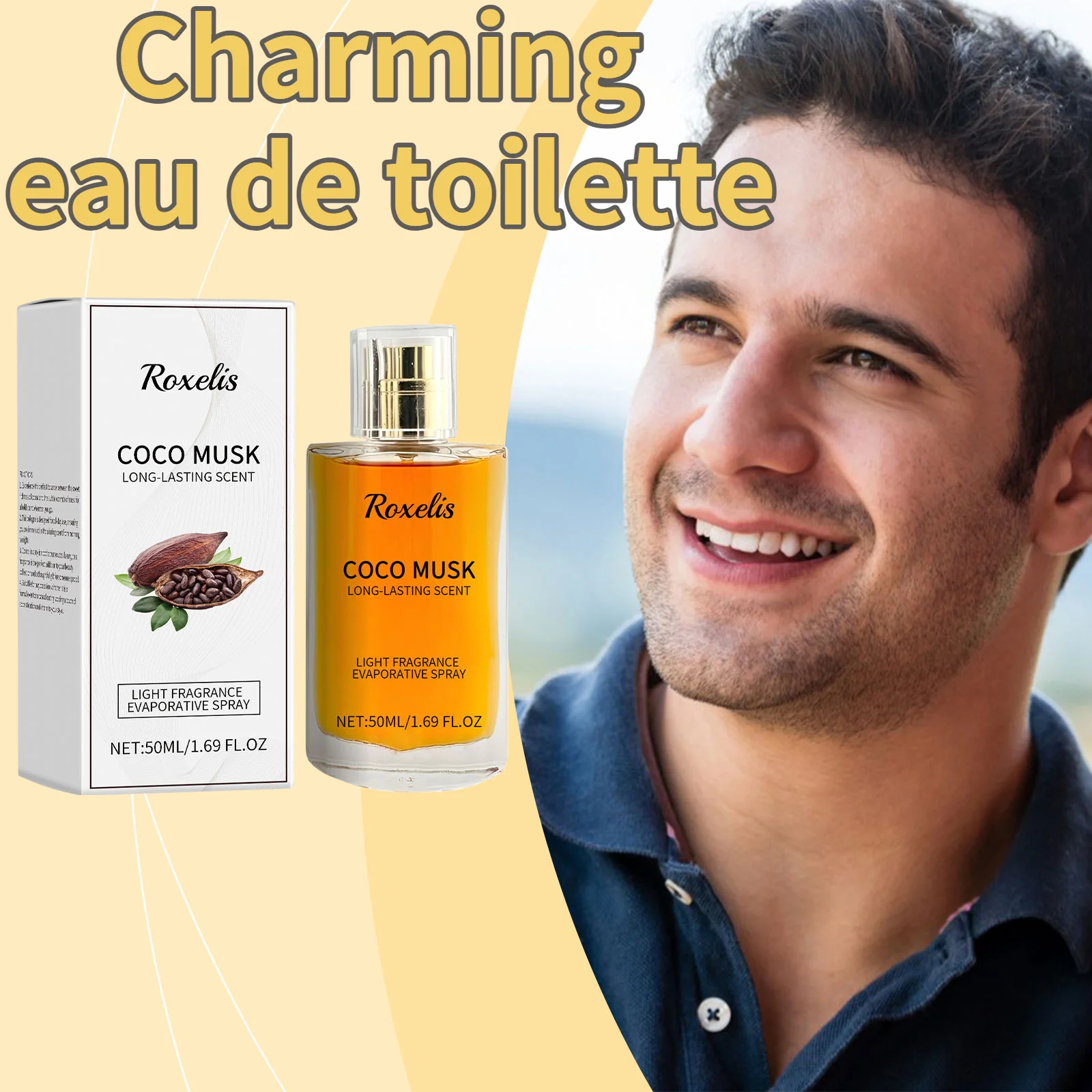 

Charming Gulong Eau De Toilette Men's Perfume Lasting Fragrance Soft Eau De Toilette Unique Fresh Attractive Charm Atmosphere