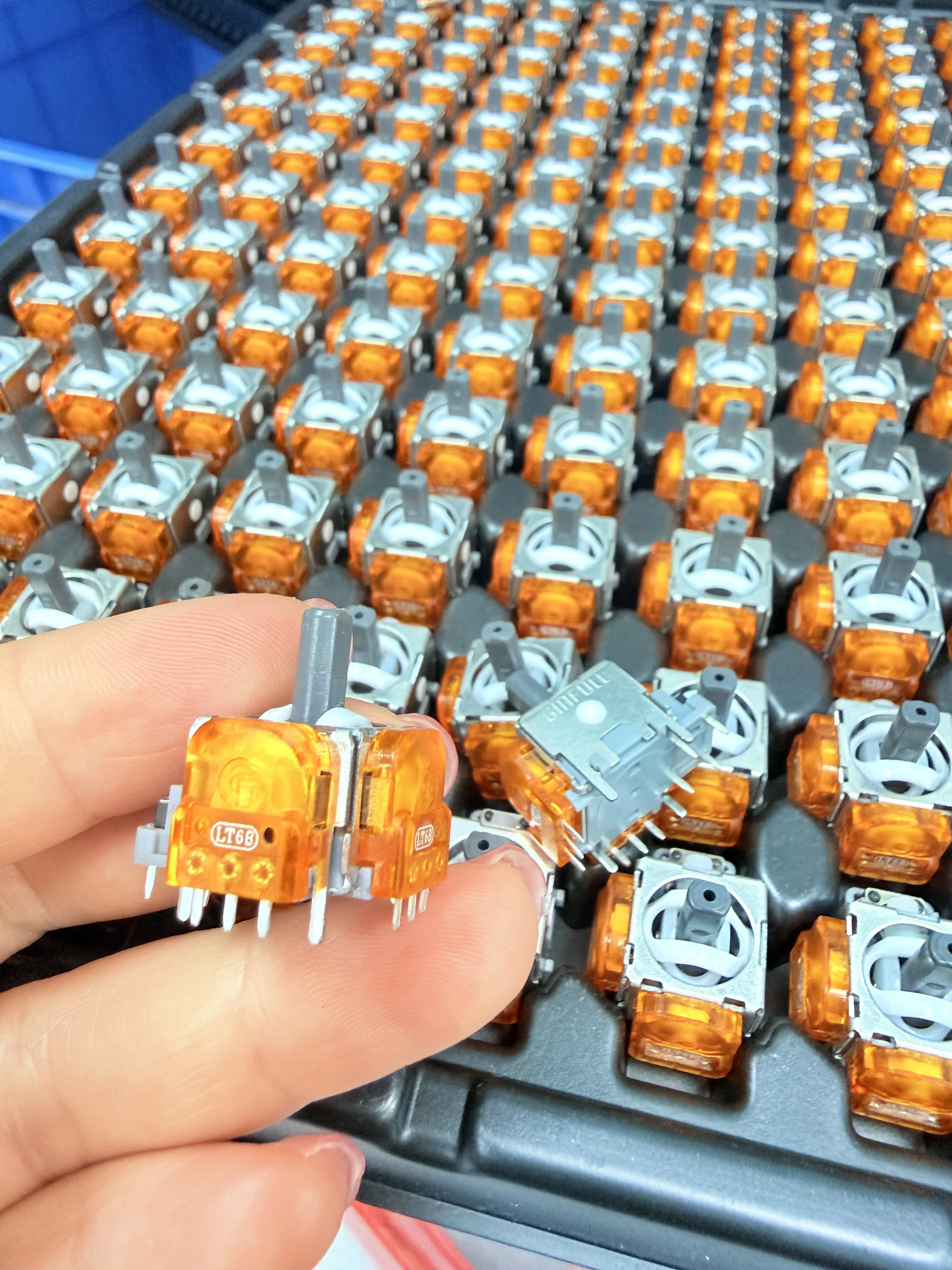 10-20pcs Ginfull TMR Electromagnetic Joystick For PS4 PS5 XBOX Switch Pro GamePad TMR 3D Analog Controller Rocker Thumbstick P
