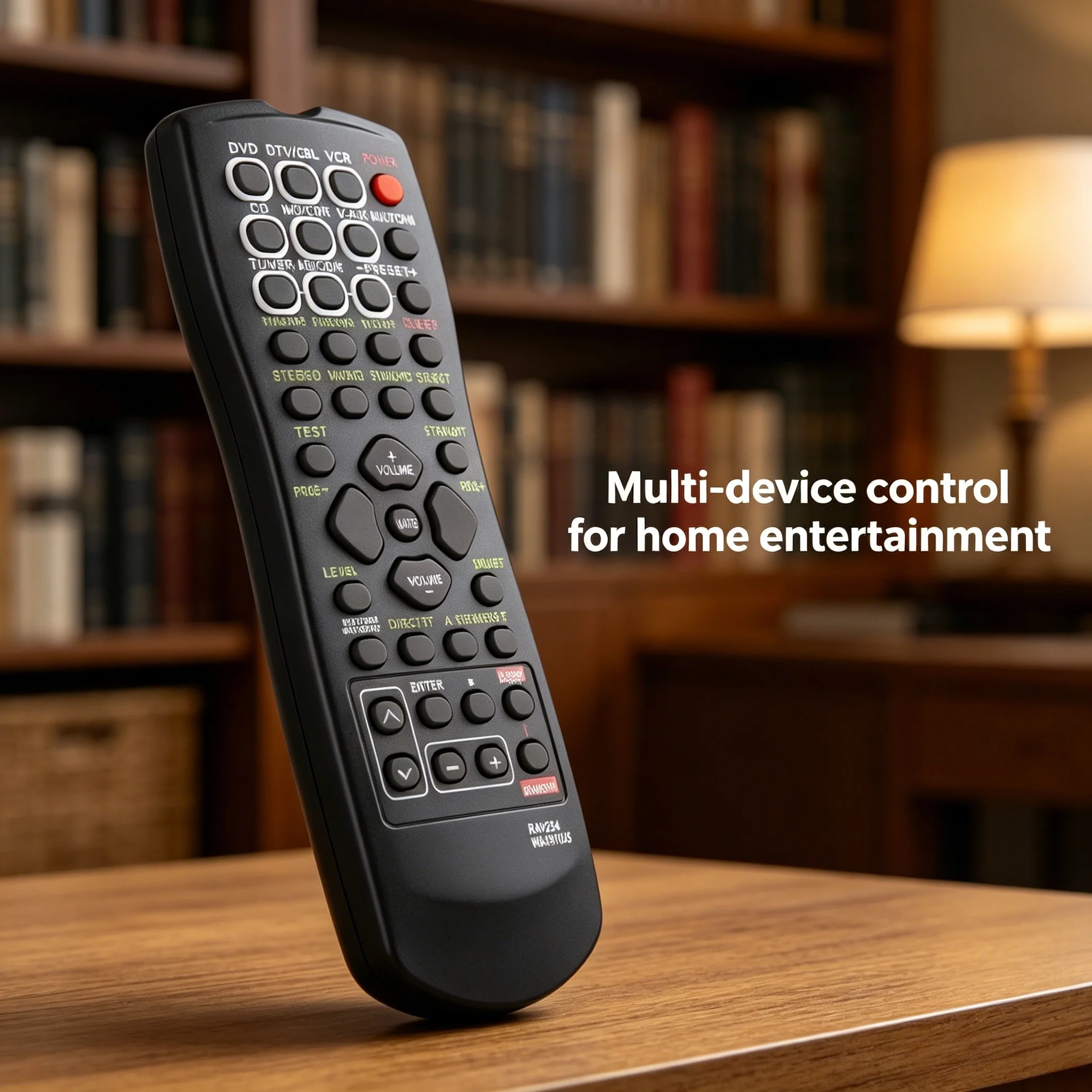 

RAV254 Replacement Remote Control for Yamaha AV Receiver RX-V557 RX-V350 RX-V359 HTR-5730