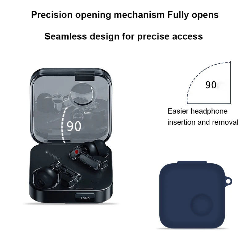 

New For Nothing Ear 3 Accessories Protector with Lanyard Wireless Earbuds Silicone Cover For Nothing Ear 3 Case